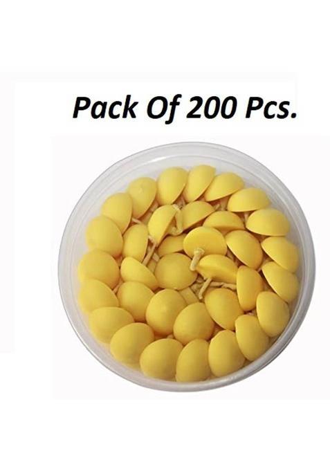 Ogu Ghee Diya Batti,Jyot Batti For Pooja Aarti,Handmade - 200 Pcs Cotton Wick (Pack Of 200)