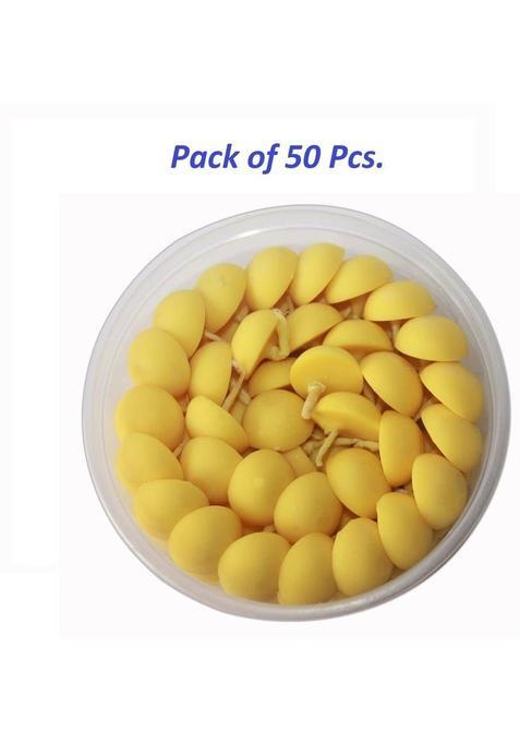 Ogu Ghee Diya Batti Jyot Batti For Pooja Aarti Handmade Batti- 50 Pcs. Cotton Wick