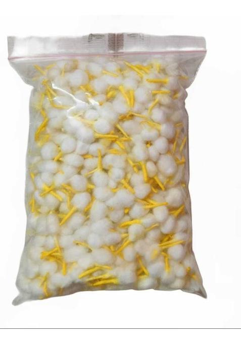 Sanwaliya Cotton Round Wicks For Diya Batti/ Phool Batti / Puja Baati 500 Pieces Wick