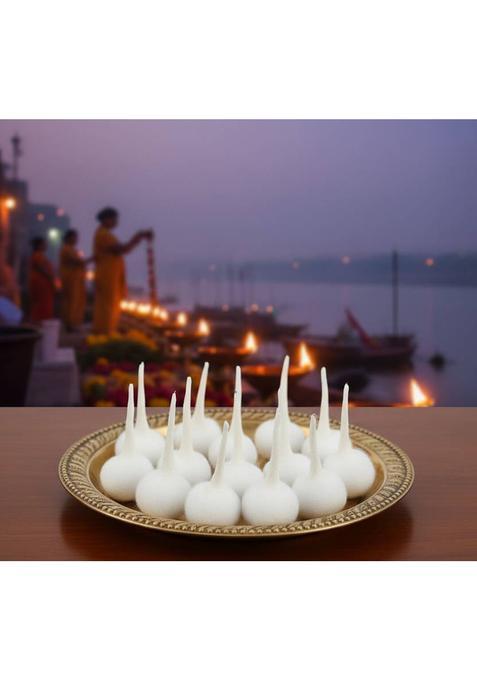 Nerangam Puja Batti Cotton Wick (Pack Of 100)