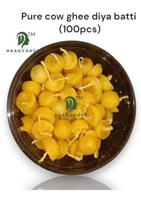 Naagvanshi Pure Desi Cow Ghee Wicks For Traditional Diwali Worship Cotton Wick