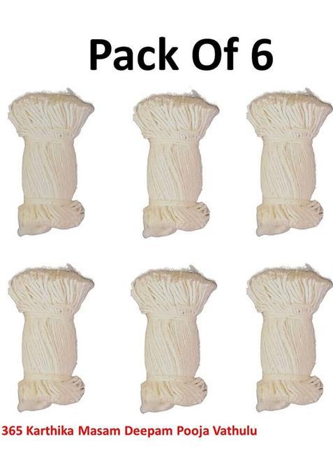Magic Providers 365 Long Cotton Wicks - Pack Of 6 Wick (Pack 6)