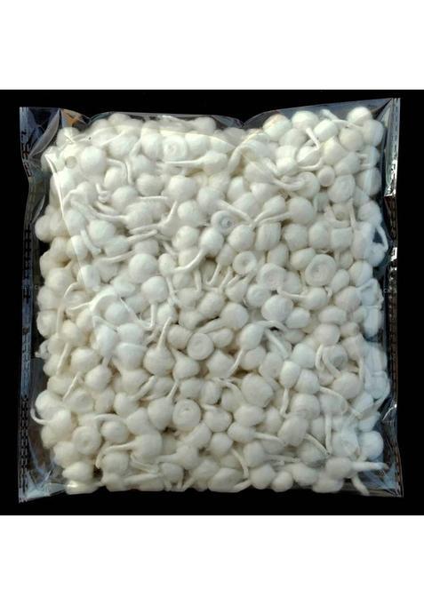 Vpk Round Cotton Wicks - Gol Diya Batti Dhoop _ Cottun For Puja Wick (Pack Of 1000)