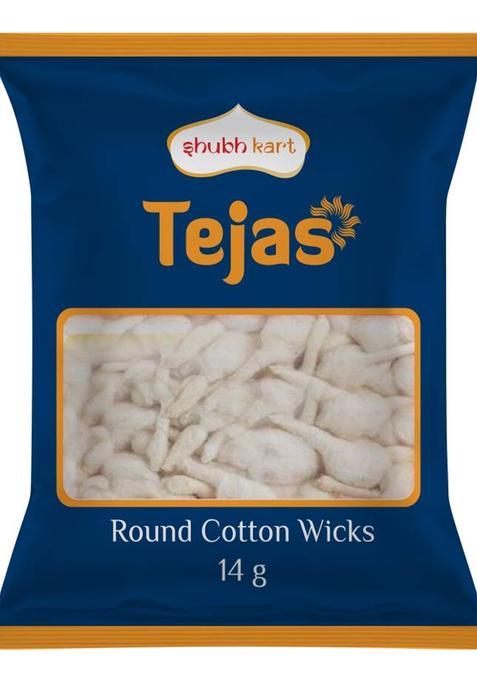 Shubhkart Tejas Round Cotton Wicks - 14 Gms Wick