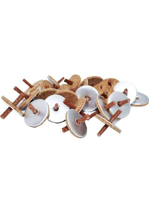 Ayushmann Traders Floating Wicks/Cork Oil Wicks/Floating Candles (Pack Of 100)Asq25 Cotton Wick 100)