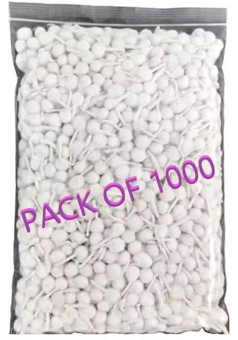 Everest International Diya Batti Cotton Wick (Pack Of 1000)