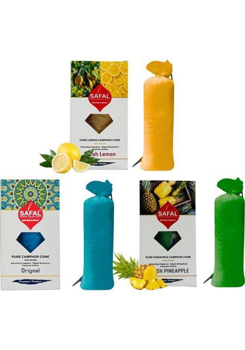 Safal Camphor Cone For Home | Bathroom Kapoor Refreshing Fragrance (430 G)