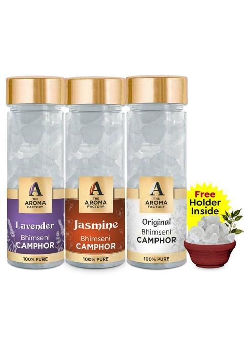 The Aroma Factory Camphor, Lavender, Jasmine & Original (390 G)