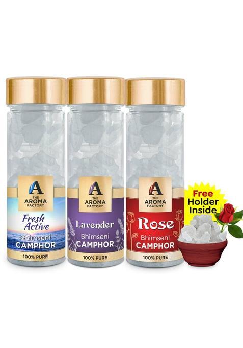 The Aroma Factory Camphor Fresh Active Lavender & Rose (390 G)