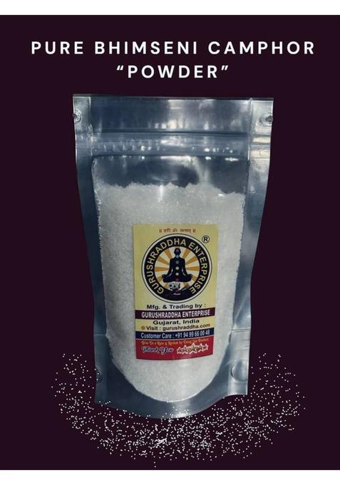Yug Enterprise Bhimseni Pure Kapoor Camphor Powder For Pooja Meditation. (50 G)