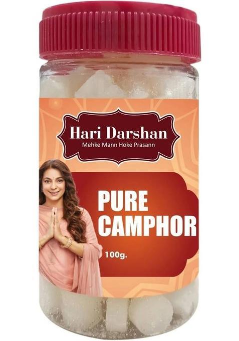 Hari Darshan Pure Camphor Tablets For Pooja, Havan, Meditation (100 G)