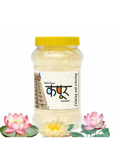 Houseofshri Pure Camphor (Kapoor/Karpur) Crystals For Puja & Meditation (180 G)