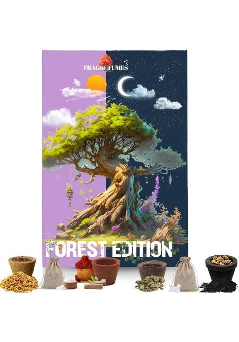 Fragsandfumes Forest Edition Luxury 4In1 Dhoop Cups With Diya Camphor & Rock Salt (20 Units)