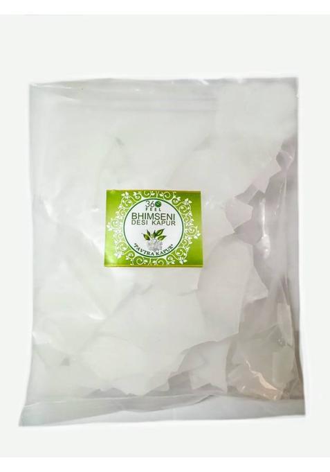 360Feel Bhimseni Camphor For Pooja, Meditation, Havan, Room Freshener, Insect Repellent (0.5 Kg)