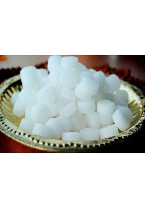 Dokchan 100% Pure Kapoor Round Shape 100Gm Pooja Dhoop Camphor (100 G)