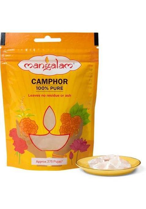 Mangalam Camphor Thal 250Gm Pouch- Pack Of 2 (500 G)