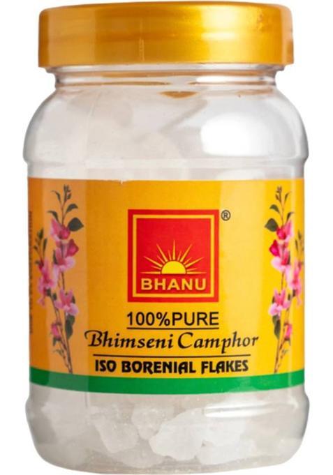 Bhanu Bhimseni Camphor 100G | 100% Natural & Organic Kapoor (100 G)