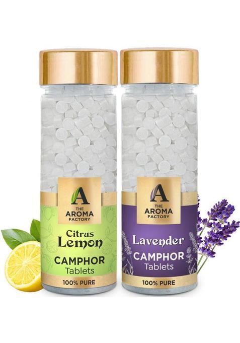 The Aroma Factory Tablets Citrus Lemon & Lavender (160 G)