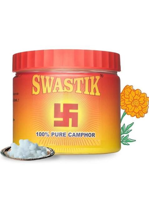 Swastik Pure Camphor Tablets Zero Residue Kapoor With Fragrance For Pooja 250 Grams (250 G)