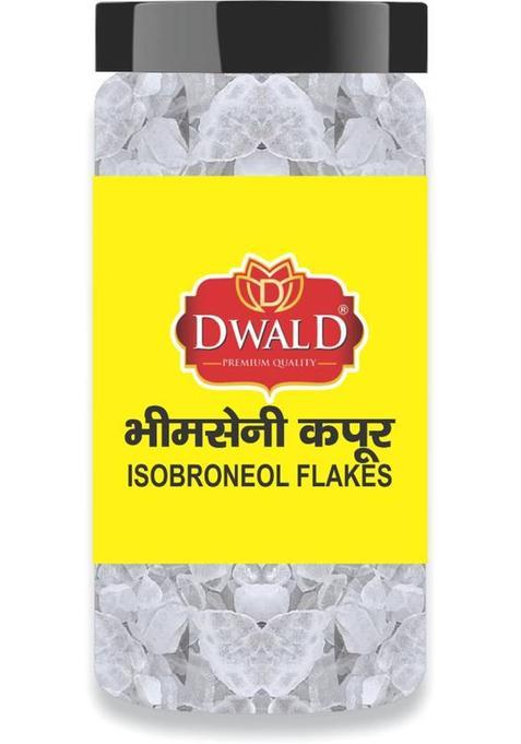 D Wal 100% Organic Bhimseni Camphor 500G Jar For Puja & Air Freshener Sweet Fragrance (500 G)