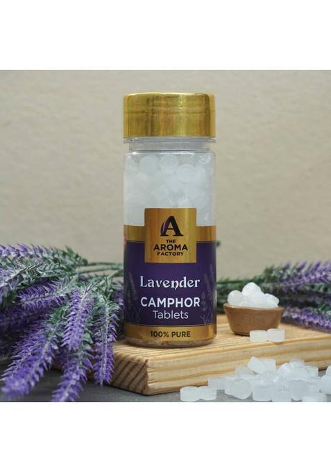 The Aroma Factory Pure Camphor Tablets Lavender (80 G)