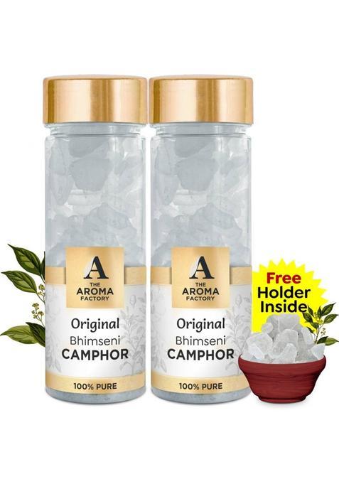 The Aroma Factory Bhimseni Camphor, Original, Zero Residue