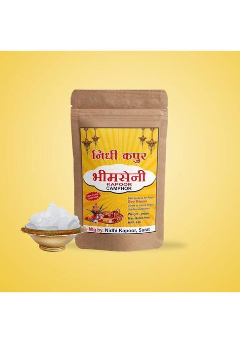 Bhimseni Kapoor Camphor 200Gm