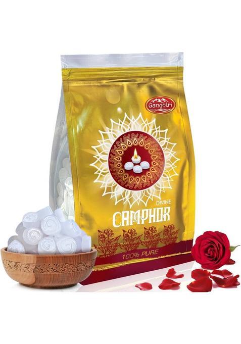 Gangorti Camphor Purifying Pleasant Kapooram 3D Standy Pouch Tablet 250G (250 G)