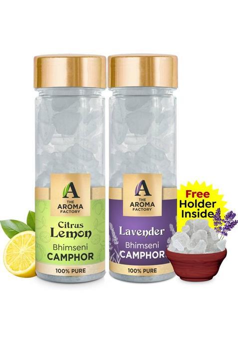 The Aroma Factory Camphor Citrus Lemon & Lavender (160 G)