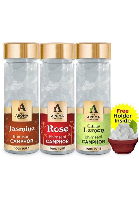 The Aroma Factory Camphor Jasmine Rose & Citrus Lemon (390 G)