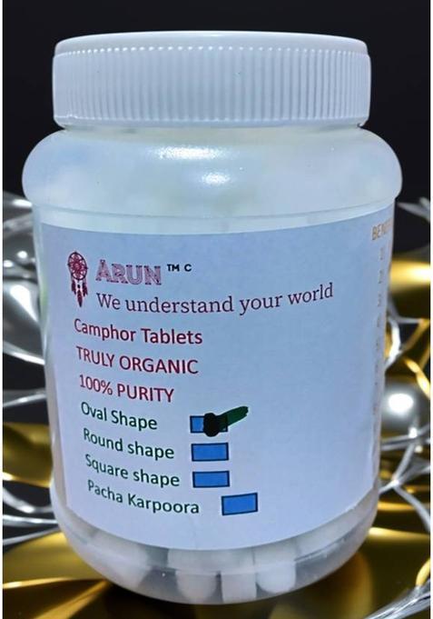 Arun Oval Shape Camphor (250 G)