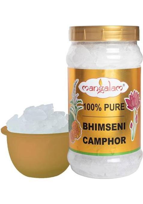 Mangalam Camphor Bhimseni 500Gm Jar (500 G)