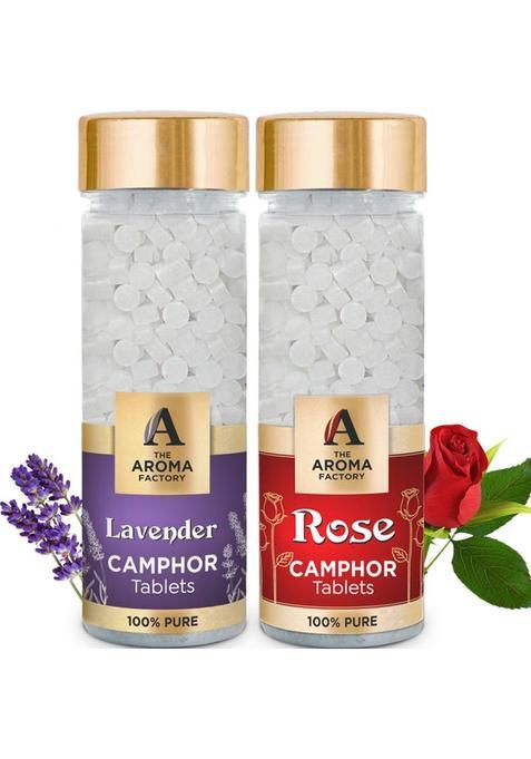 The Aroma Factory Tablets, Lavender & Rose (160 G)