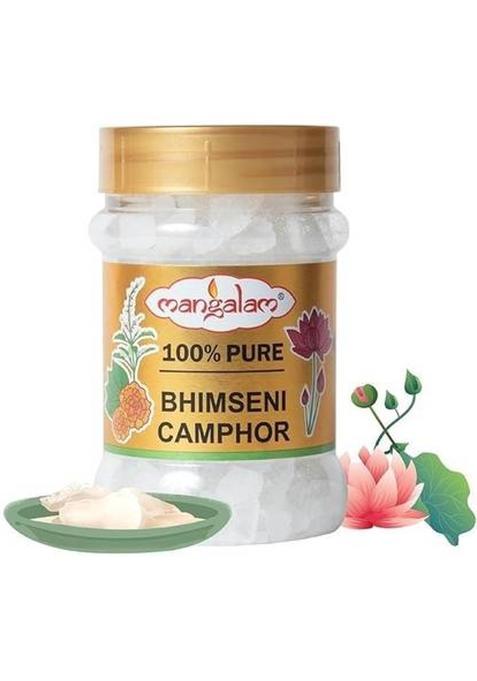 Mangalam Camhor 100% Pure Bhimseni Kapoor 100Gm Jar