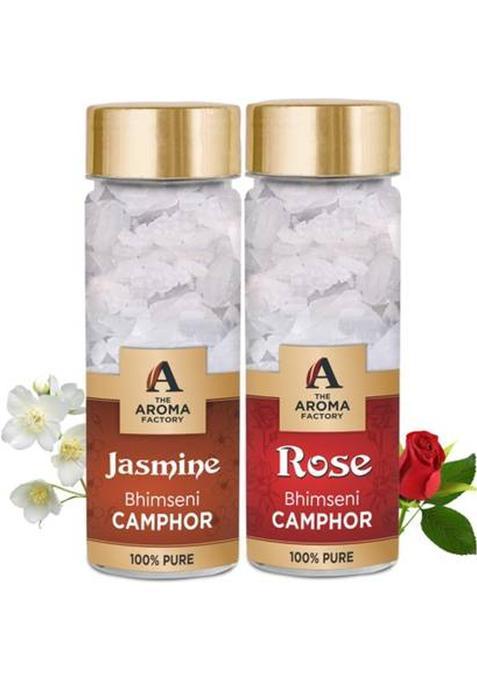 The Aroma Factory Camphor, Jasmine & Rose (160 G)