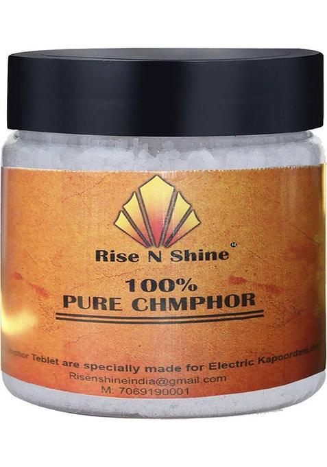 Rise N Shine Pure Camphor Tablets (Kapoor/Kapur/Karpooram) For Puja,Arti,Meditation