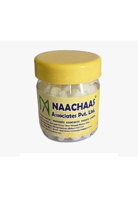 Naachaas Naahaas Camphor, Karpooram, Kapoor Tablets 50Gms Jar For Pooja (50 G)