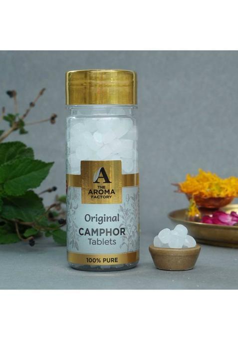 The Aroma Factory Pure Camphor Tablets Original (80 G)