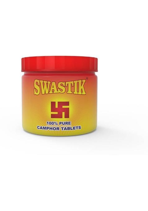 Swastik Pure Camphor Tablets 250 Grams Jar (250 G)