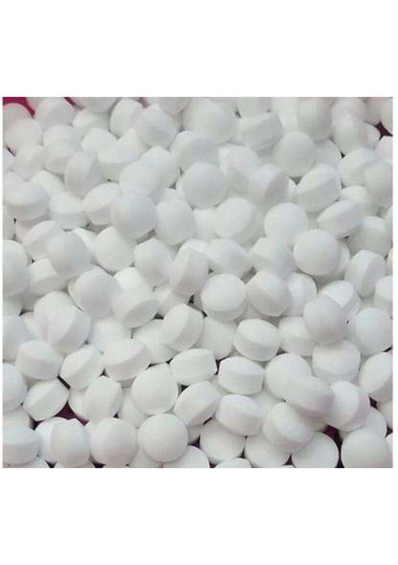 Rajavi 100% Pure Kapoor Round Shape 100Gm Pooja Dhoop Camphor (100 G) - Indya