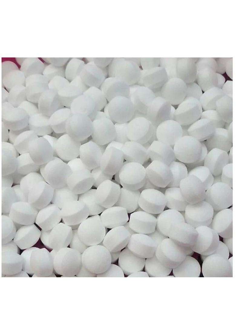 Rajavi 100% Pure Kapoor Round Shape 100Gm Pooja Dhoop Camphor (100 G) - Indya
