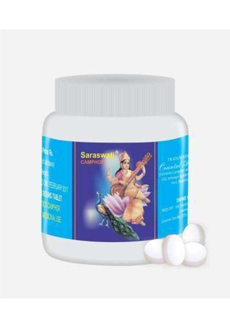 Saraswati Camphor 4 Pack Of 100G Each - Indya