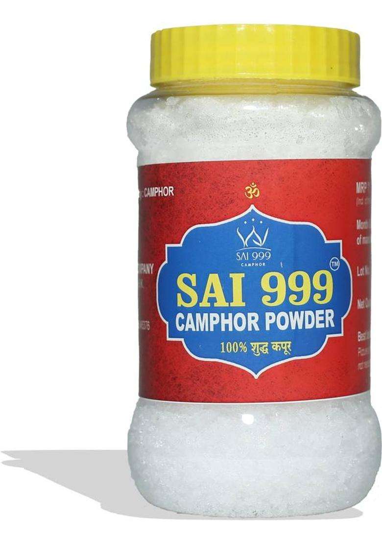 Sai999 Camphor Powder For Pooja Meditation Havan (100 Gm Pack Of 10) (1000 G) - Indya