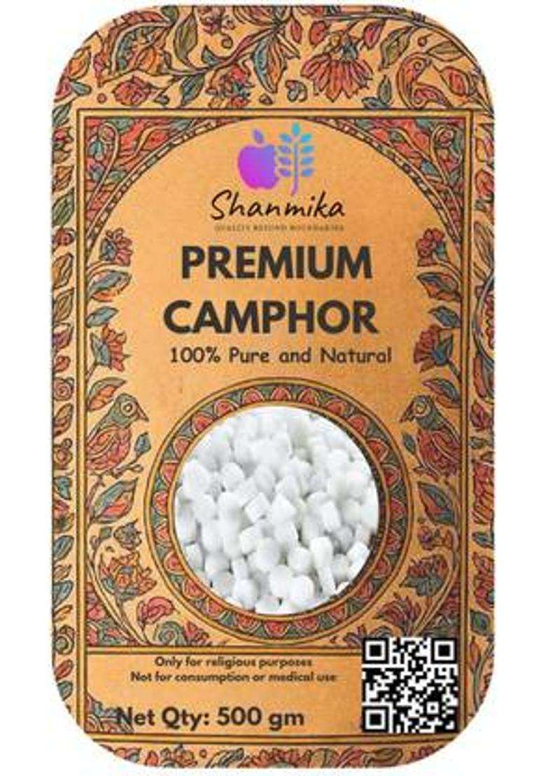 Kartique Shanmika Pure Camphor 500 Gm (500 G) - Indya