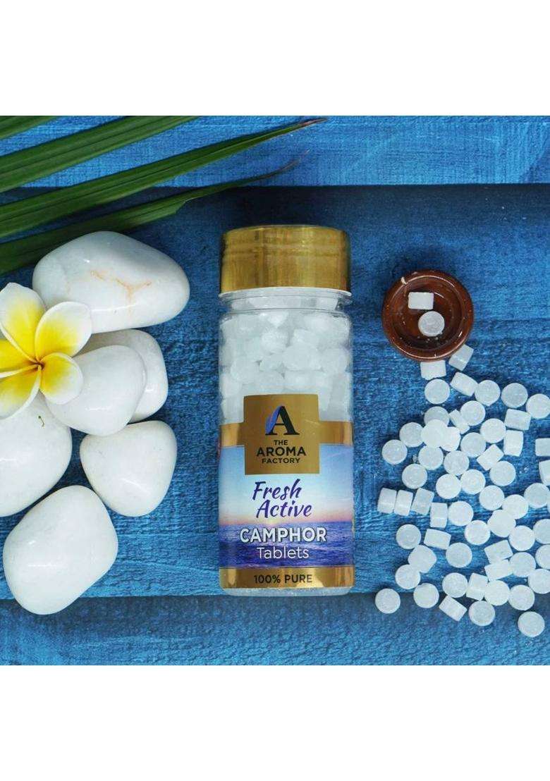 The Aroma Factory Tablets Citrus Lemon & Fresh Active (160 G) - Indya