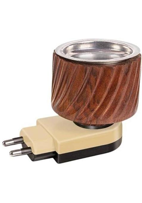 Divyarti Electric Kapoor Dani Diffuser & Wooden Burner Safe Camphor Kapoordani For Puja (1 Units)