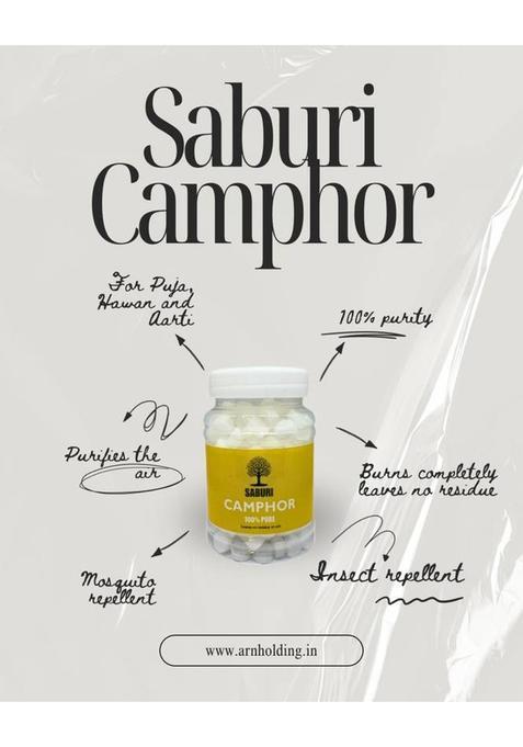 Saburi Camphor And Incense Saburi-100Gram-Natural (100 G)