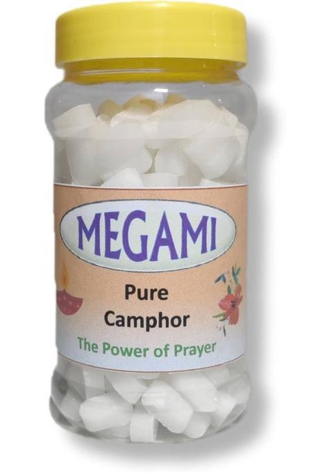 Megami Camphor 100G Oval Shape Tablet Karpooram (100 G)
