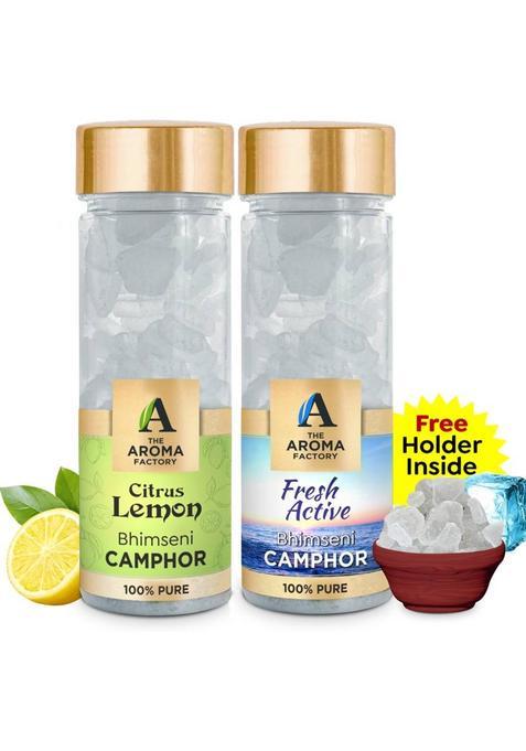 The Aroma Factory Camphor Citrus Lemon & Fresh Active (160 G)