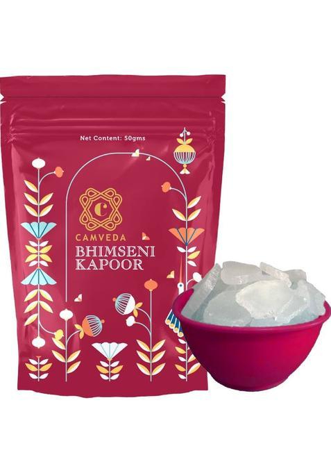 Camveda Pure Bhimseni Camphor 50Gm (50 G)